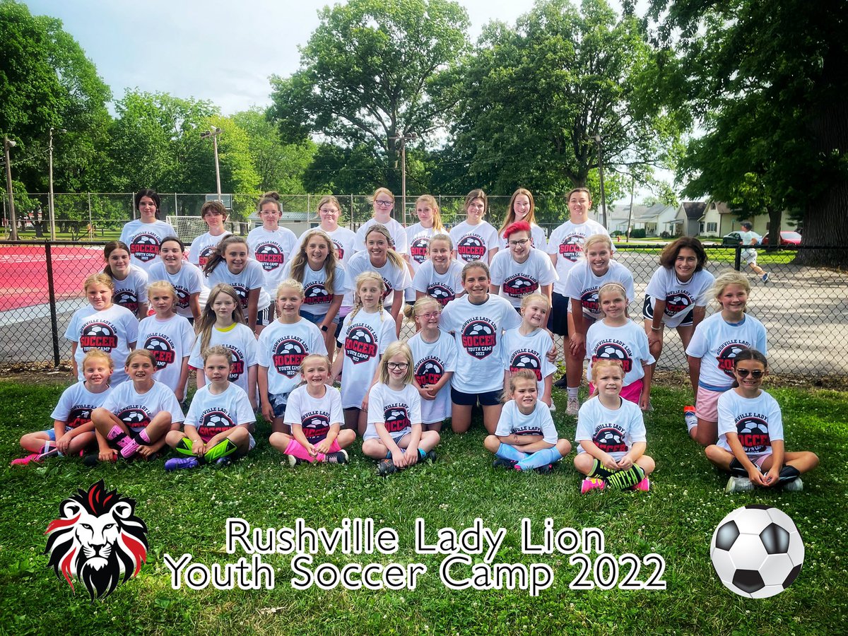 RCHSCoachK's tweet photo. What a successful week at the Lady Lion Youth Soccer Camp! We loved spending time with all of these awesome future Lady Lions! ⚽️❤️🦁 https://t.co/ubxPyb3a2f