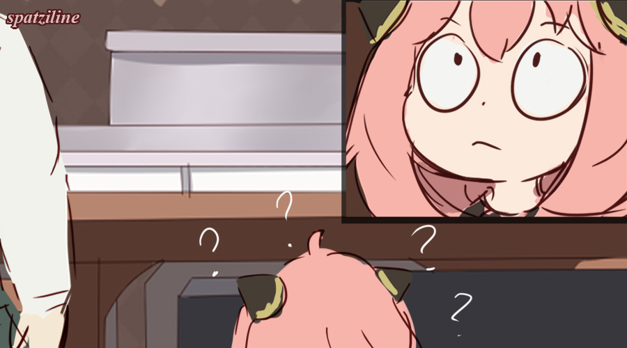 spatziline's tweet photo. The inevitable question #spyxfamily #SPY_FAMILY #anyaforger #yorforger #loidforger https://t.co/QnME0a9BYw