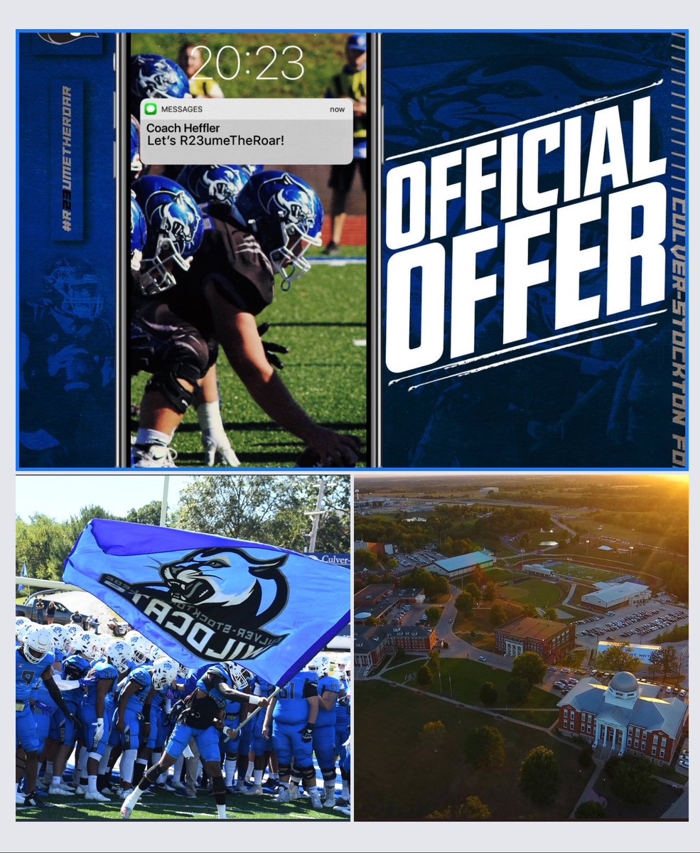 AshtonAuker's tweet photo. #AGTG After a great conversation with @Coach_Heffler I am blessed to receive my first offer to continue my education and play the game that I Love @CSCwildcatsFB
@CoachSallayCSC @athletics_wave @FarragutFB @CoachBJones95 @On3Recruits @recruit4TN @PrepRedzoneTN @NAIAFBALL https://t.co/vvmBHIcXmy