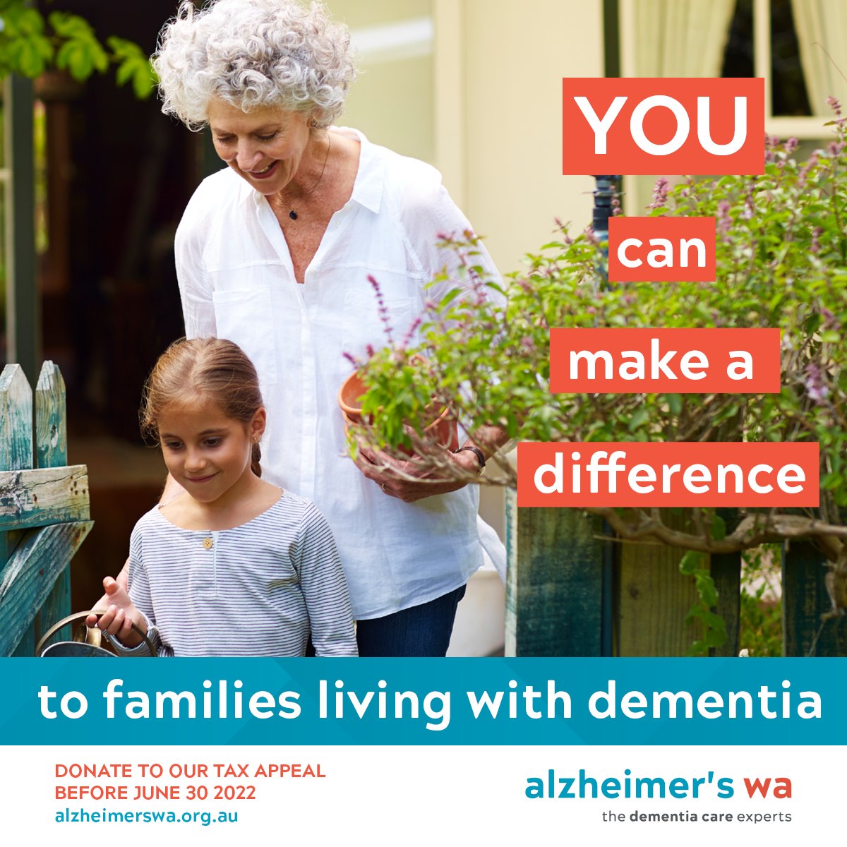 Every 6 minutes, another person is diagnosed with dementia in Australia. Make a tax effective donation before June 30, and make a difference to the lives of those living with dementia. Just click below to #donate ⬇️ bit.ly/3xHfG1a #perth #donations #westernaustralia