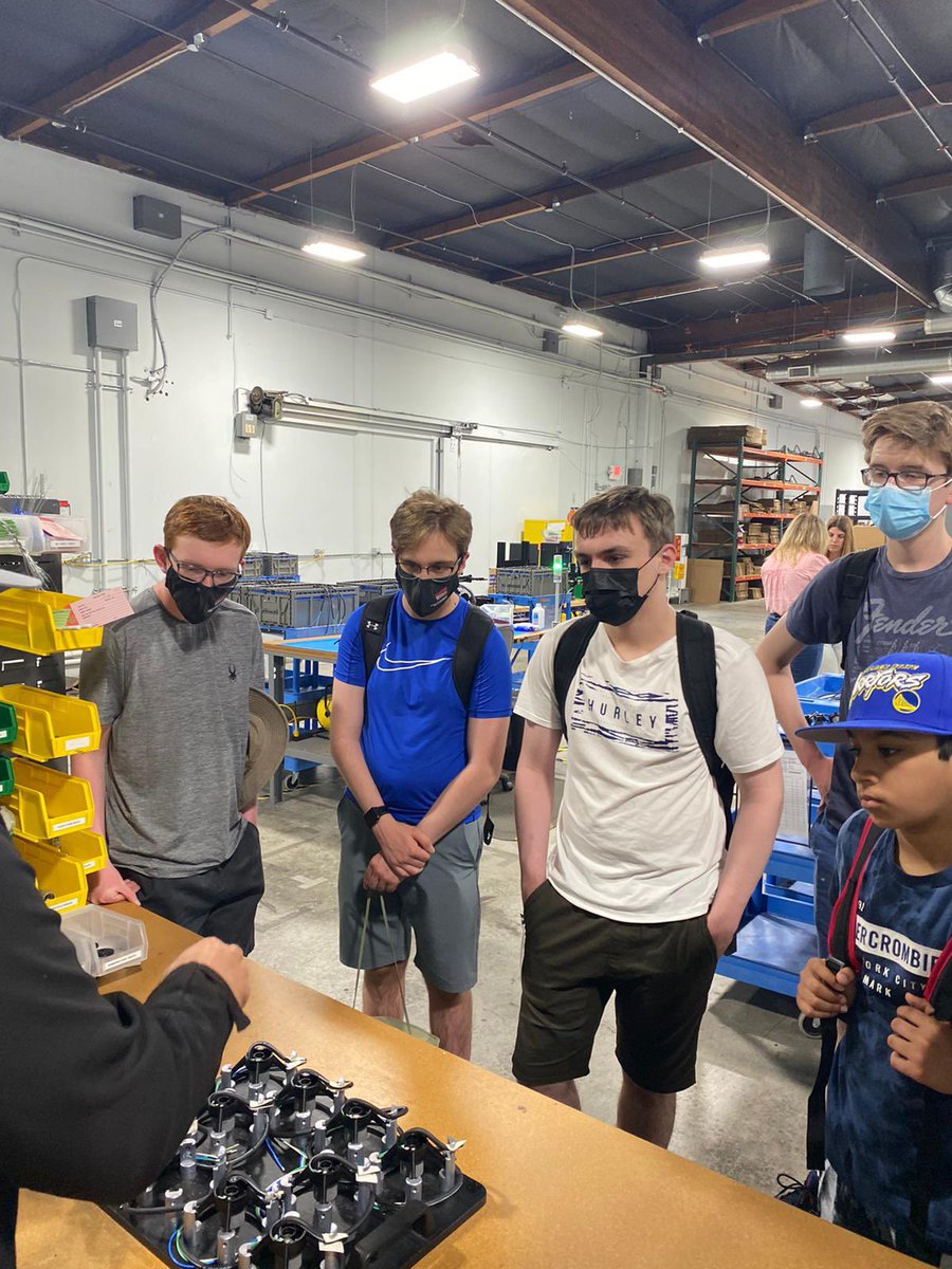 Big thanks to <a href="/BlueRobotics/">Sharika Yuricic</a> for the tour of your facilities. It was a dream come true for all of us. Thanks for the opportunity <a href="/matecenter/">MATE ROV Competition | MATE II</a>