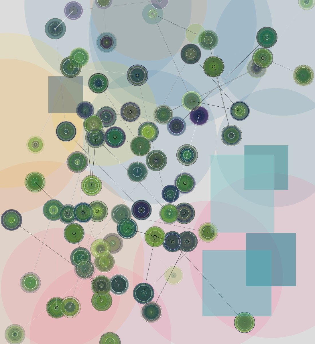 2009Studio's tweet photo. Our newest piece "Jamming on Random Network" inspired by percolation phenomenon will be releasing Jun 23rd 4PM PDT @fxhash. 

Holders of our previous works are reserved. 

Enjoy :)

https://t.co/6nKrpt1IiW

#fxhash #generativeart #tezosart https://t.co/aQRPQLw2OT