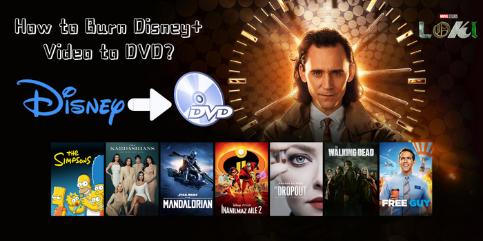 How to Burn Disney+ Video to DVD?