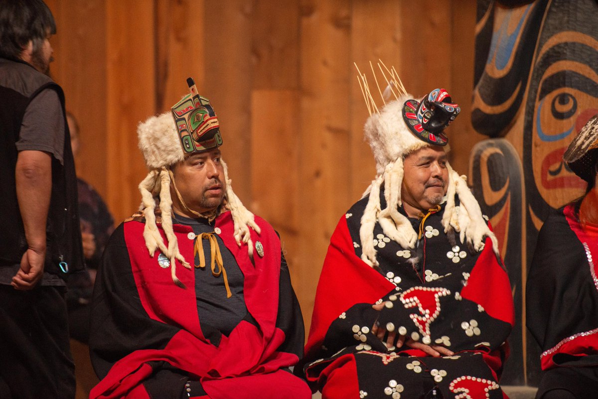 DNeasloss's tweet photo. Some more photos from yesterday's community event, celebrating our Nation's new #gitdisdzulugyeks marine protected area. Thank you to our hereditary chiefs and matriarchs for taking this step. #NationalIndigenousPeoplesDay #oceanconservation https://t.co/33TKrRftbN
