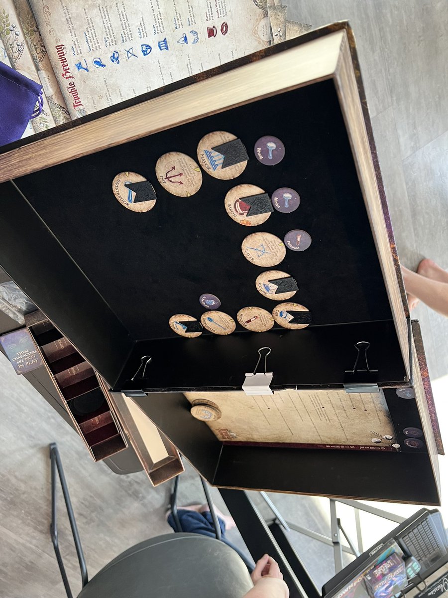 Pinball, Living Forest, Blood on the Clocktower and some funky Crokinole all part of another memorable retreat to the Gamer’s Ranch here in MO! A must-visit for so many reasons!