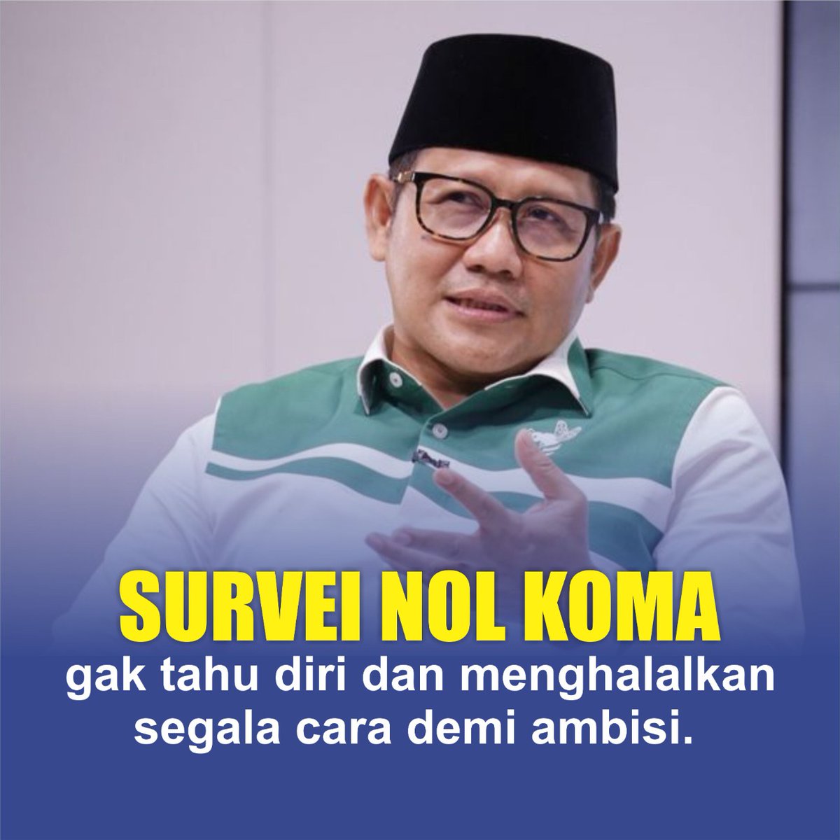 Karena gk dpt dukungan total dr PBNU, Gak Imin yg elektabilitasnya #NolKomaGakTauDiri lngs gercep mesra dgn PKS.
.
Prinsipnya, berkoalisi dgn siapapun no problemo, trmasuk berkoalisi dgn makhluk halus sekalipun mungkin akn dia terima, asalkn mimpinya jd Capres 2024 terwujud.
.
😅