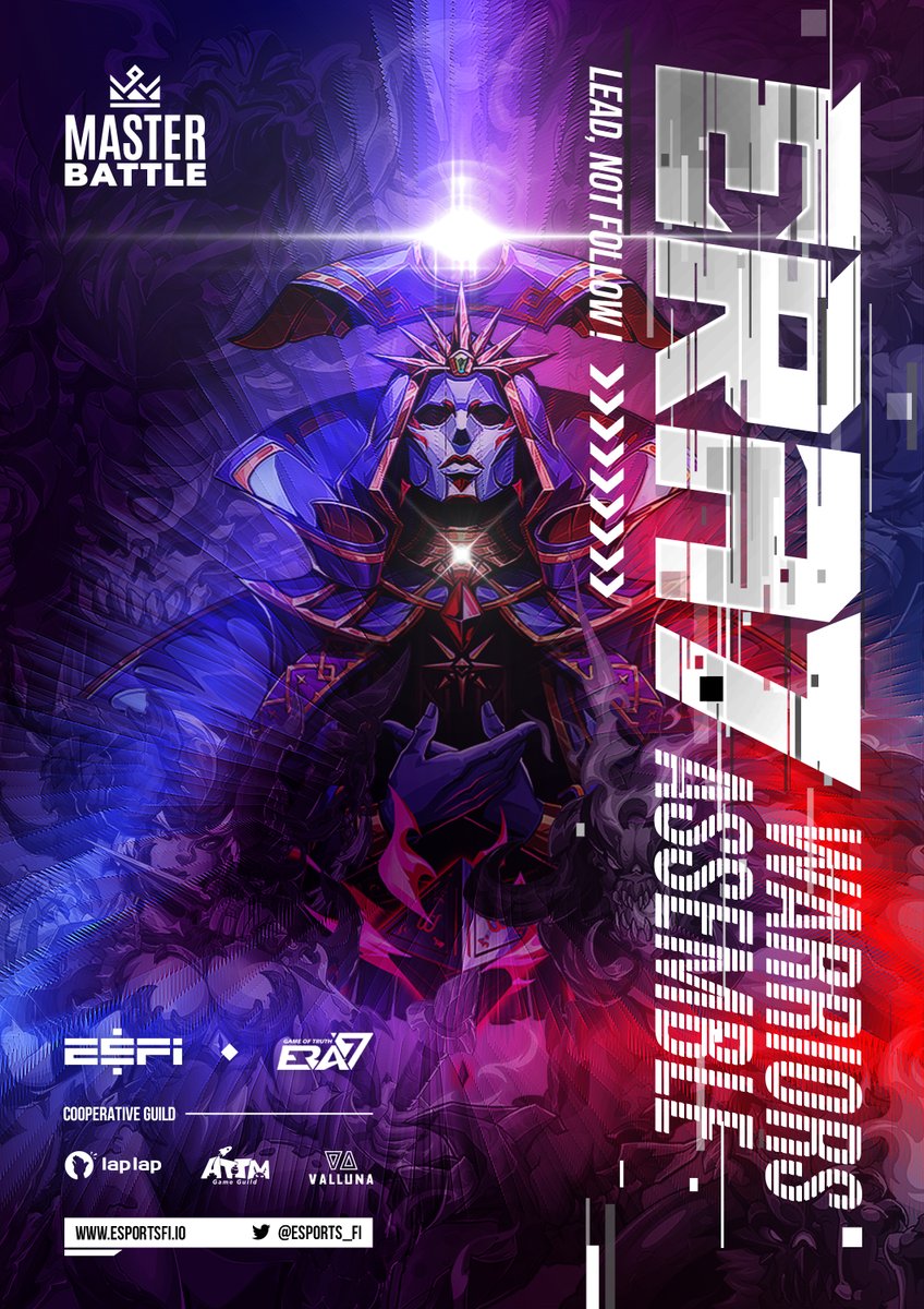 esports_fi's tweet photo. We Lead Not Follow !
#2022Era7MasterBattleBeta starts @ 12.00 (GMT+8)โโโ
The warriors of @Era7_official are assembled and fight for their honor!
Special thanks to our guild partners
@ATTM_Game_Guild
@laplap_io
@vallunaguild
Tough games ahead! https://t.co/5z0fbm8N4P