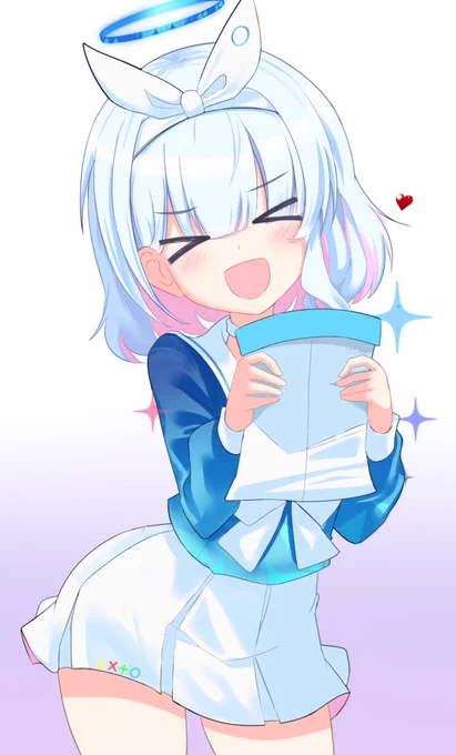 先生、今度は出ます!!
#ブルアカ 