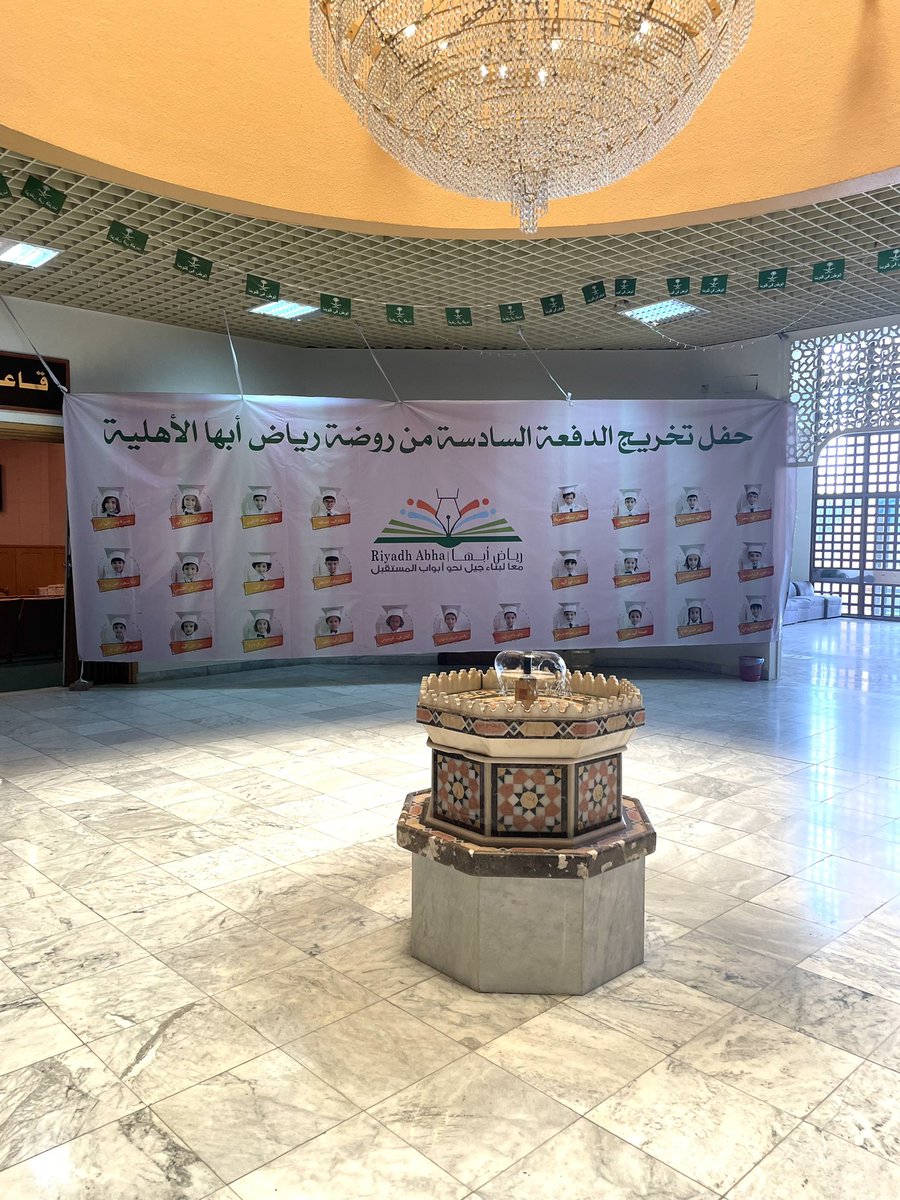 libabha4256's tweet photo. لوحة الخريجين من روضة رياض ابها 2022 تبقى ذكرى خالدة في بهو المكتبة https://t.co/voK6vyjXwr