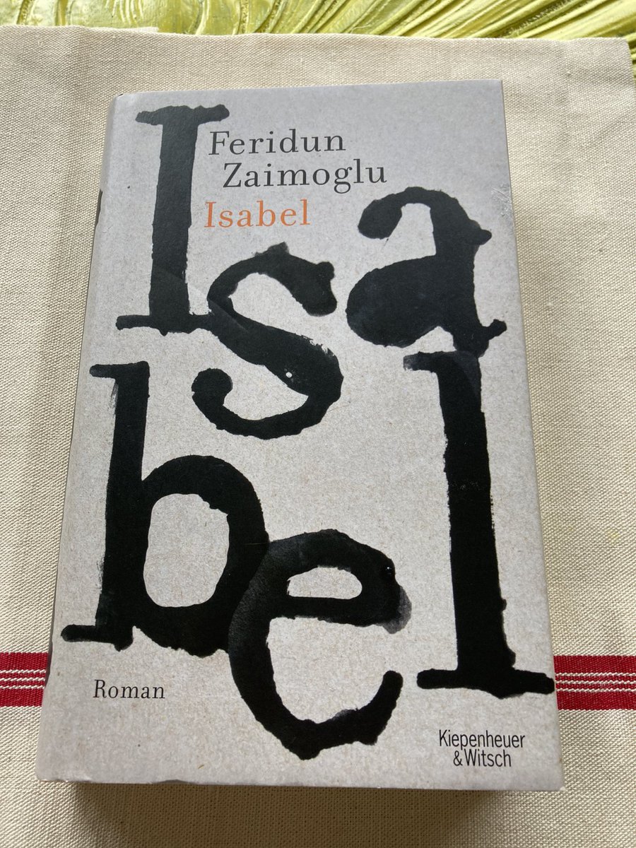 GermanaSala's tweet photo. 🌺📘 Feridun Zaimoglu - Isabel.
#der_deutscher_lesesaal #chisinau #23Juni #Isabel #FeridunZaimoglu #Roman https://t.co/HFHCAKQyVL