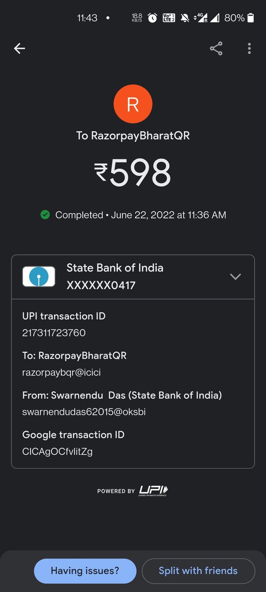 Swarnen79667701's tweet photo. @BlueDartCares @BlueDart_ 
Shipment AWB No. #78762546446 
I paid twice for the same product (as 1st payment was showing processing but approved later) but still didn't receive the product. I've also called &amp; mailed customer care @180018602331234 but it gets automatically cut! https://t.co/WEF4XfvSoR