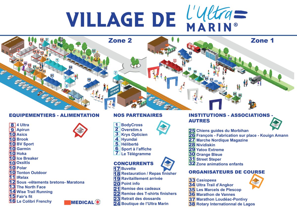 Le Village de L’Ultra Marin® du 30/06 au 3/07 sur le Port de Vannes. Découvrez les dernières nouveautés trail et participer à de nombreuses animations. Tests de produits avec les équipementiers, échanges avec les exposants et dégustation de produits locaux. 
#ultramarin #exposant