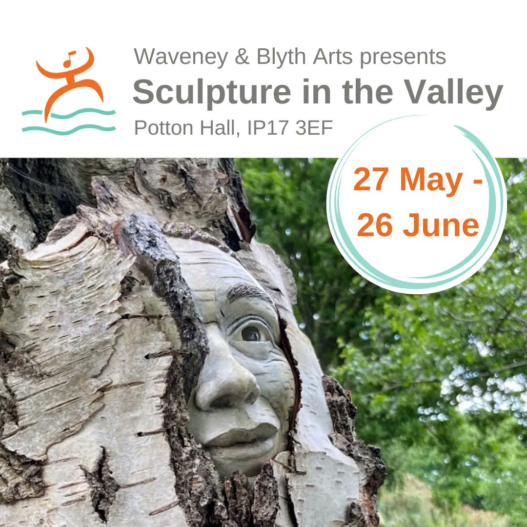 waveneyblyth's tweet photo. Just a few days left to visit! Open 10 - 4 every day until 26 June. Come along and vote for your favourite work. Yurt café serving snacks, cakes and lunches.
Sculpture in the Valley 2022
More info at https://t.co/4v07cEN85w
#suffolkdaysout #suffolkevents #thesuffolkcoast https://t.co/JEr171szAH
