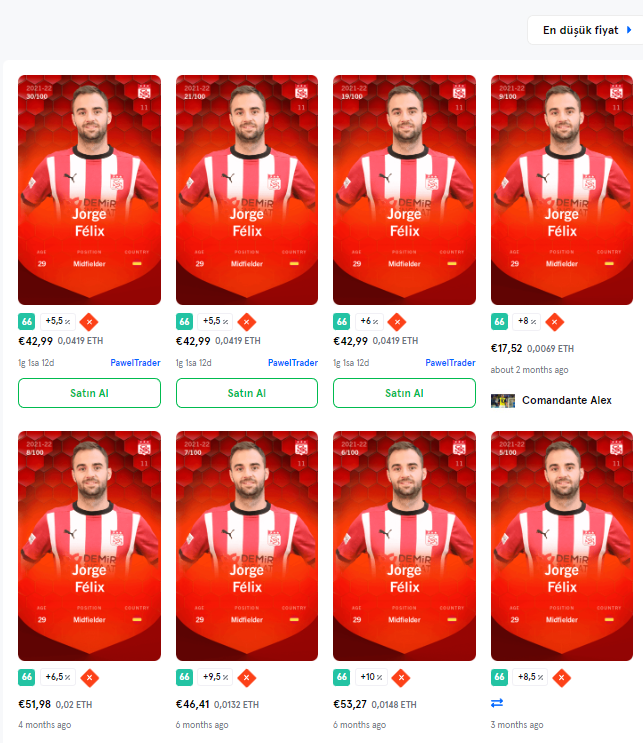 #Sivasspor'dan sözleşmesi biterek ayrılan #jorgefelix in eski kulübü …