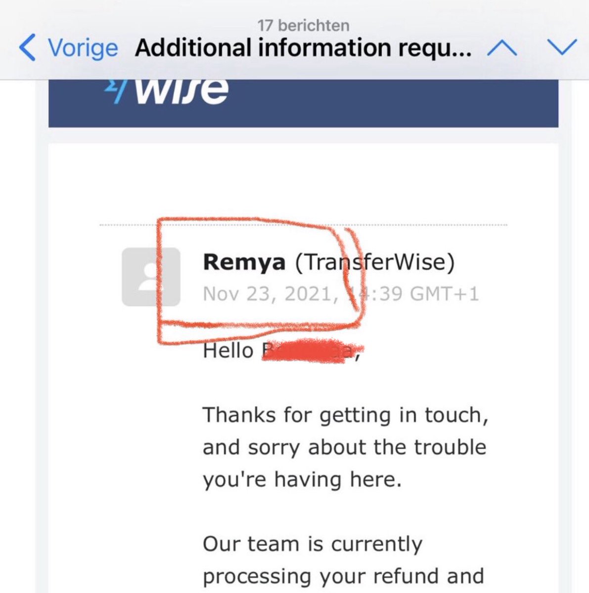 BPoelgeest's tweet photo. @RobertoVadala @Wise WISE isn’t a bank, but according to their T/C,  they have the right to close  account without warning when they feel like it. My account has been closed and funds locked since November 23 last year.. Over $50,000 being locked up without a single reason.@horror_wise @sailwithrob https://t.co/Pd65mbteah