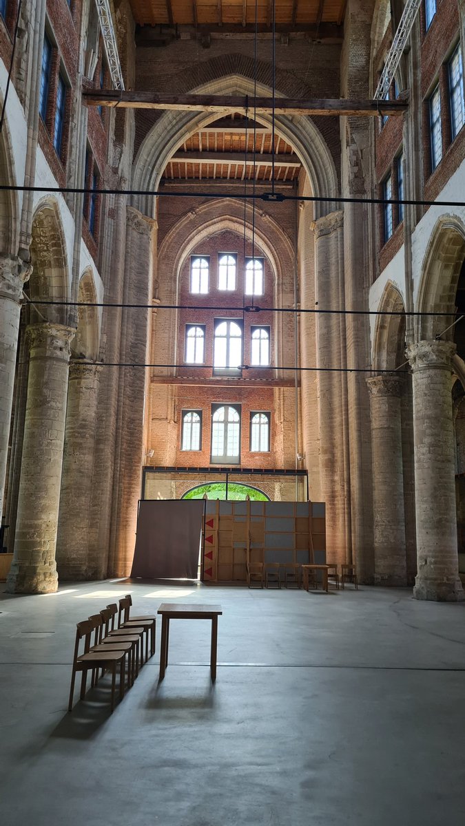 Grote Kerk in Veere: een indrukwekkende plek om deze week bewoners en ondernemers te betrekken bij het verhaal, de ambities en prioriteiten voor de toekomst van gemeente Veere. #omgevingsvisie #participatie
