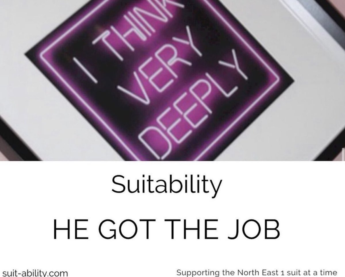 HE GOT THE JOB 🎉

Absolutely over the moon as the first text of the day

 “Hi Darren, I hope you’re well. I just wanted to message and thank you for everything you’ve done for me as I’ve only went and GOT THE JOB. I’m buzzing and I start July.”

Happy <a href="/suit_ability/">Suitability</a> Thursday 🙏🏻