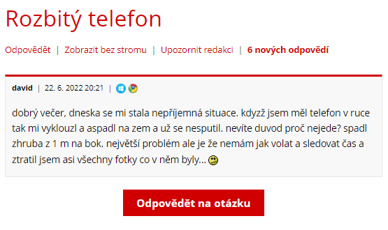 Medvjed's tweet photo. Dnešní perla z poradny #Zive.
- nejspíš se rozbil, mechanicky se poškodila některá z částí uvnitř,
- na dálku, i s detaily pádu (?!) vážně nelze diagnostikovat,
- kdo nepoužívá zálohování do cloudu je trouba a příjde o data.
- SIM karta se dá vyndat a použít v jiném tel. https://t.co/OzZTwdnFuE