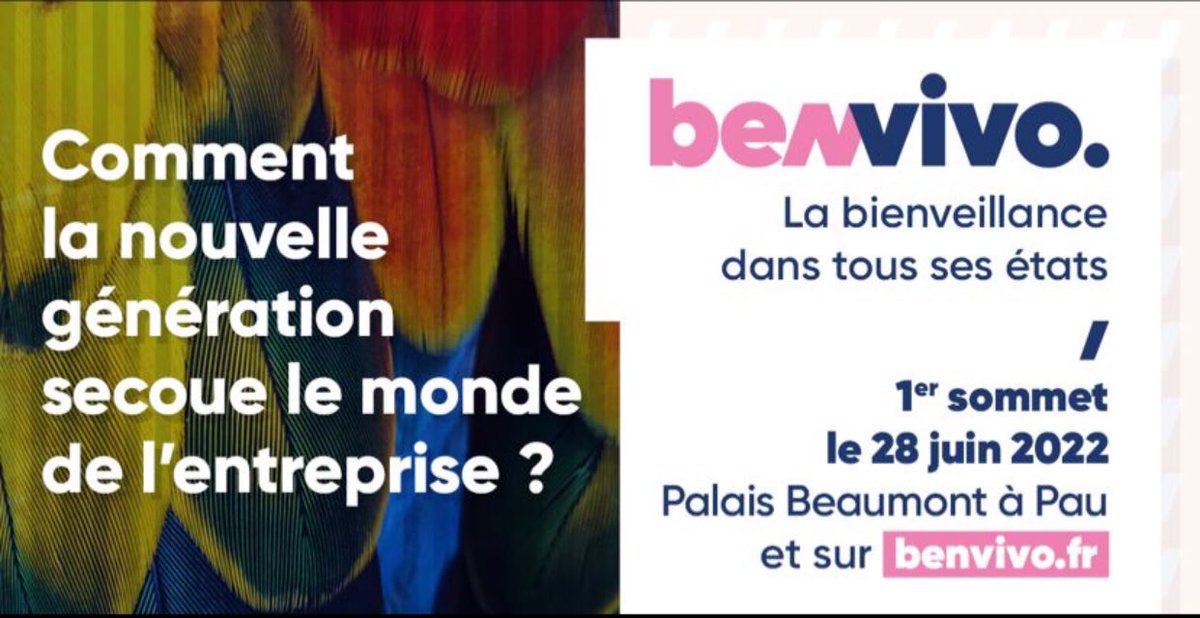 benvivo1's tweet photo. Sommet BENVIVO - La bienveillance dans tous ses états.
Nous accueillerons @hawadrame_ qui participe à la table ronde conclusive: 
- comment la nouvelle génération secoue le monde de l’entreprise ? 
On y parlera jeunesse, monde de l’entreprise et entrepreneuriat évidemment. https://t.co/Q8RE3rXQKK