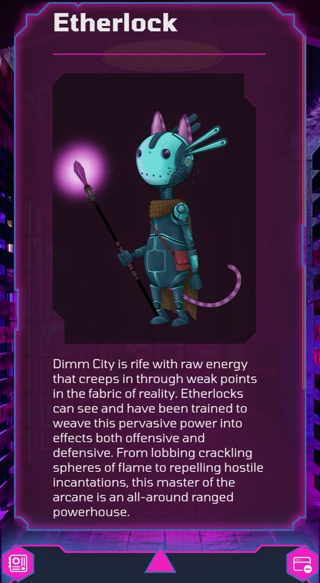 data extraction has hit a new phase. powerful specialists have been found in #DimmCity. we are gathering info on what these specialties are and what they are capable of. here is one specialty we have uncovered. we call them #Etherlocks. they are very powerful #Sporos
-founder3