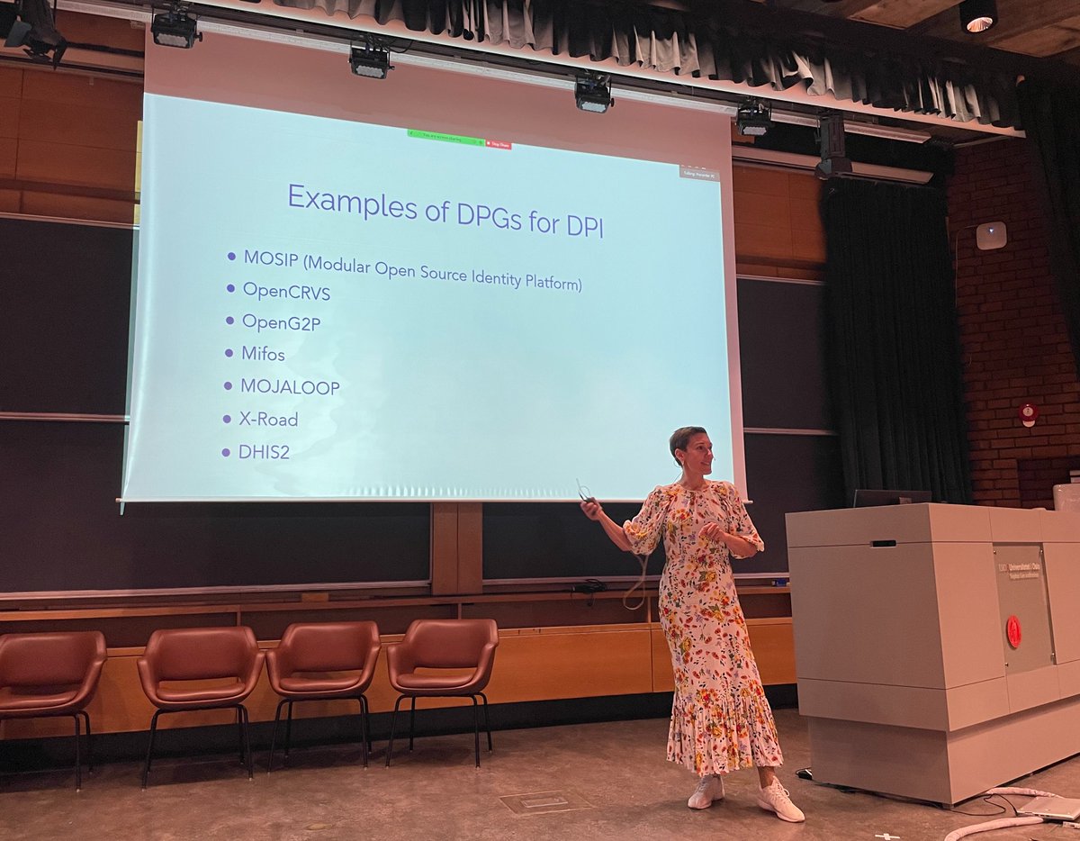dhis_2's tweet photo. "No one illustrates better than the HISP community the importance of a long-term perspective." Liv Marte Nordhaug, Policy Director @noradno, speaks about #DHIS2 as an example of Digital Public Infrastructure at the DHIS2 Annual Conference. #DAC2022 https://t.co/jyeEyGOcqW