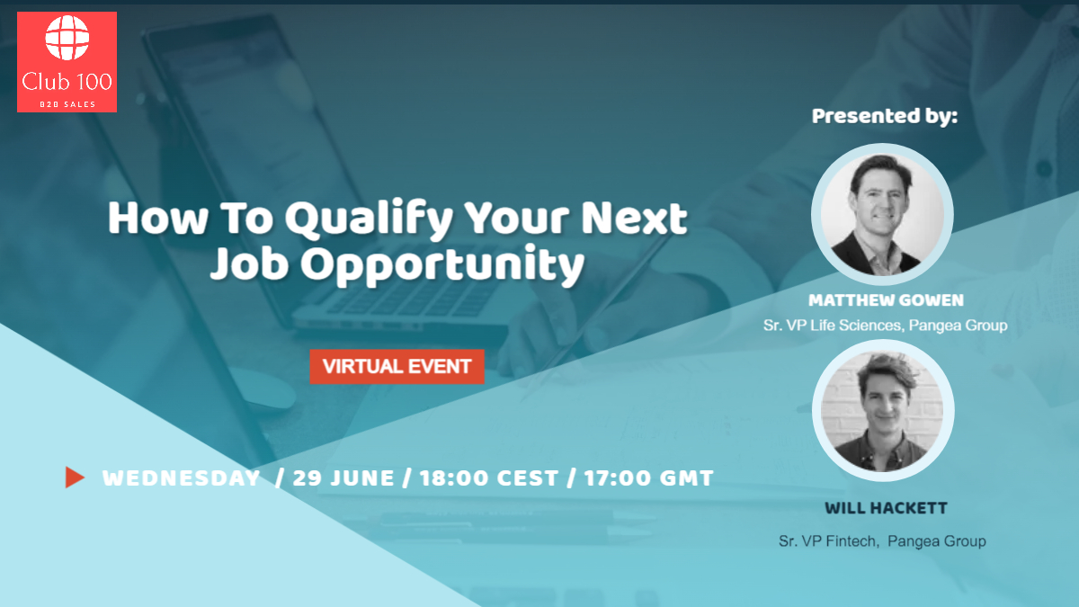 BujnaCsaba's tweet photo. How should you evaluate your next job opportunity from a role, team, company, process and package perspective?

Join the panel discussion with two senior leaders, Matthew Gowen and Will Hackett. Sign up here: 
https://t.co/8WER61FkMP

#jobsearch #career #careerdevelopment https://t.co/q5TUrYcbL0