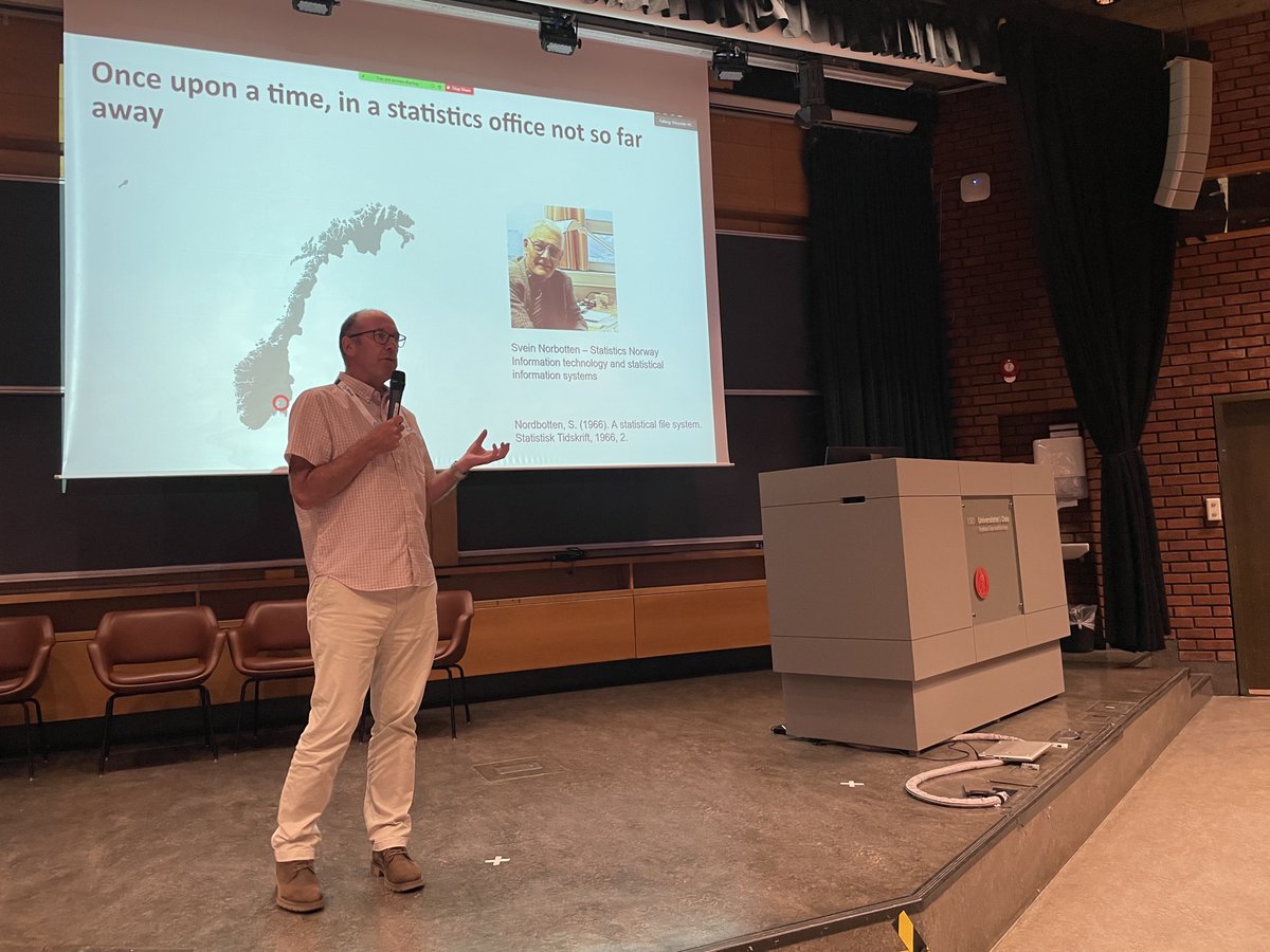 dhis_2's tweet photo. "We want to develop systems that are adaptable and flexible." Stephen MacFeely, Director of Data and Analytics at the @WHO, speaks about the importance of data and flexible data systems at the #DHIS2 Annual Conference @UniOslo.  #DAC2022 https://t.co/WOLPjt1m5e