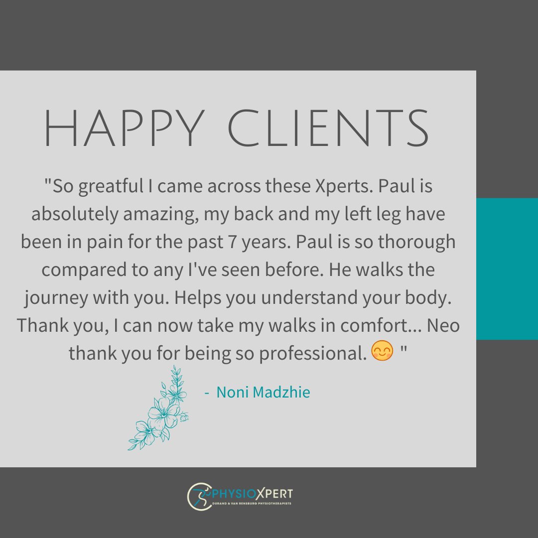 physio_xpert's tweet photo. Our success rate lies in the testimonies of our patients.

We are happy when you are satisfied with our services.

#TestimonyTime #patienttestimonial #googlereview #customersatisfied #customersatisfaction #rateourservices #leaveareview #5starreview https://t.co/tP2vDMaPUp