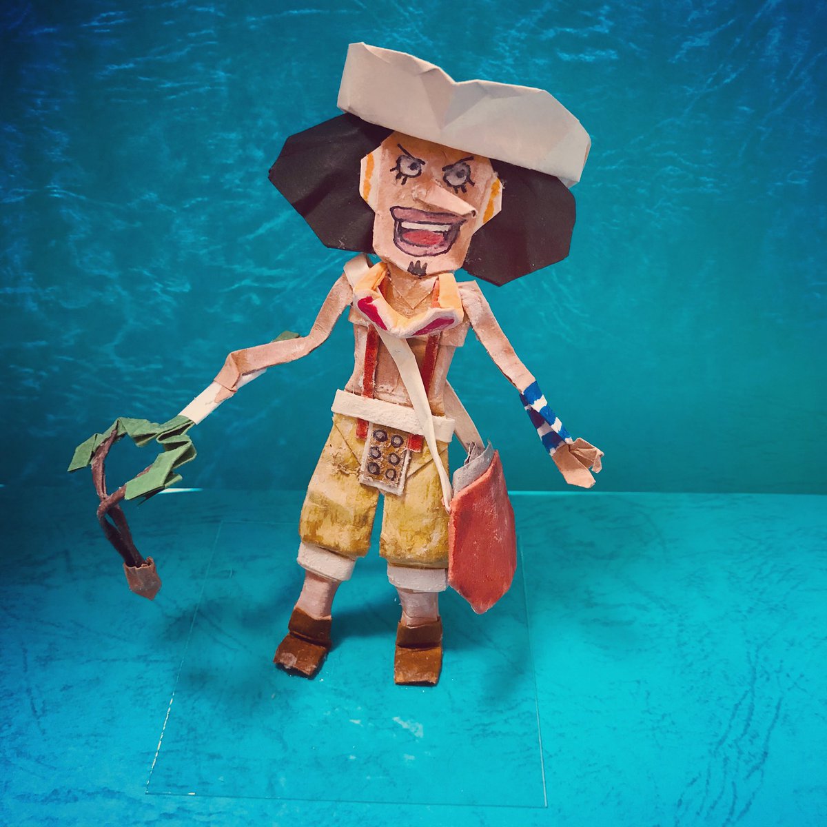 paint1995's tweet photo. 【USOPP】by Yusuke Ito
#origami #paperart #papercraft #figure #supercomplex #supercomplexorigami #nigaoe #character #onepiece #onepieceanime #onepiecefans #usopp #orifigure #handmade https://t.co/av4F9pnUm5