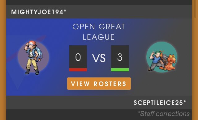 Damn guys! Back again, here with the results for last bout and boy it was close! Off to a bad start, <a href="/derpdude171717/">Derpdude171717</a> 0-3ed which was cringe but with the help of the squad, we brought it back to 8-10. We needed a 3-0 from <a href="/Sceptileice2553/">Sceptileice 25</a> and boy did he deliver! GGs lucky muks!