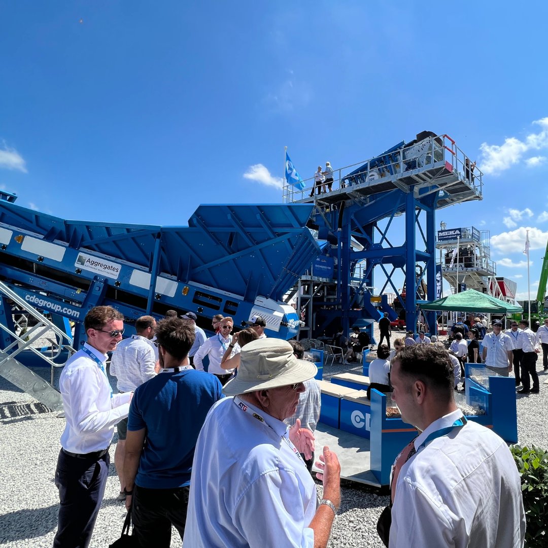 cdegroup's tweet photo. We're ready and raring to go for the last day of #Hillhead2022!

If you're attending the show today be sure to stop by and say hello 👋

➡️ Stand A9 

Here are a few photos from yesterday, another great day on the CDE stand!

#30yearsofCDE #40yearsofHillhead https://t.co/mZy0ez0IED