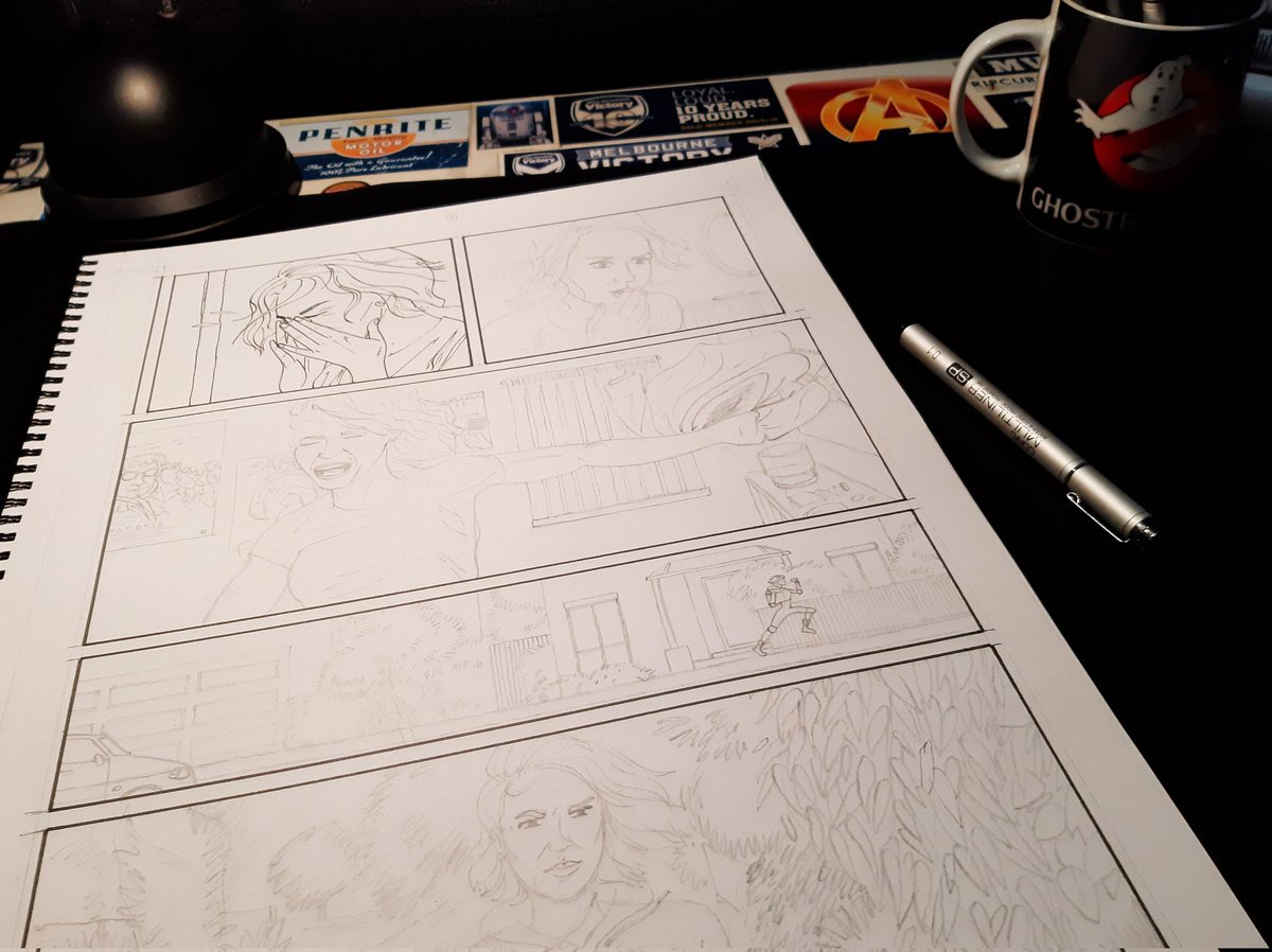 markjasperart's tweet photo. SO glad to be back in this exact spot, doing this exact thing. 🖤 https://t.co/ZCwlDQYvEN