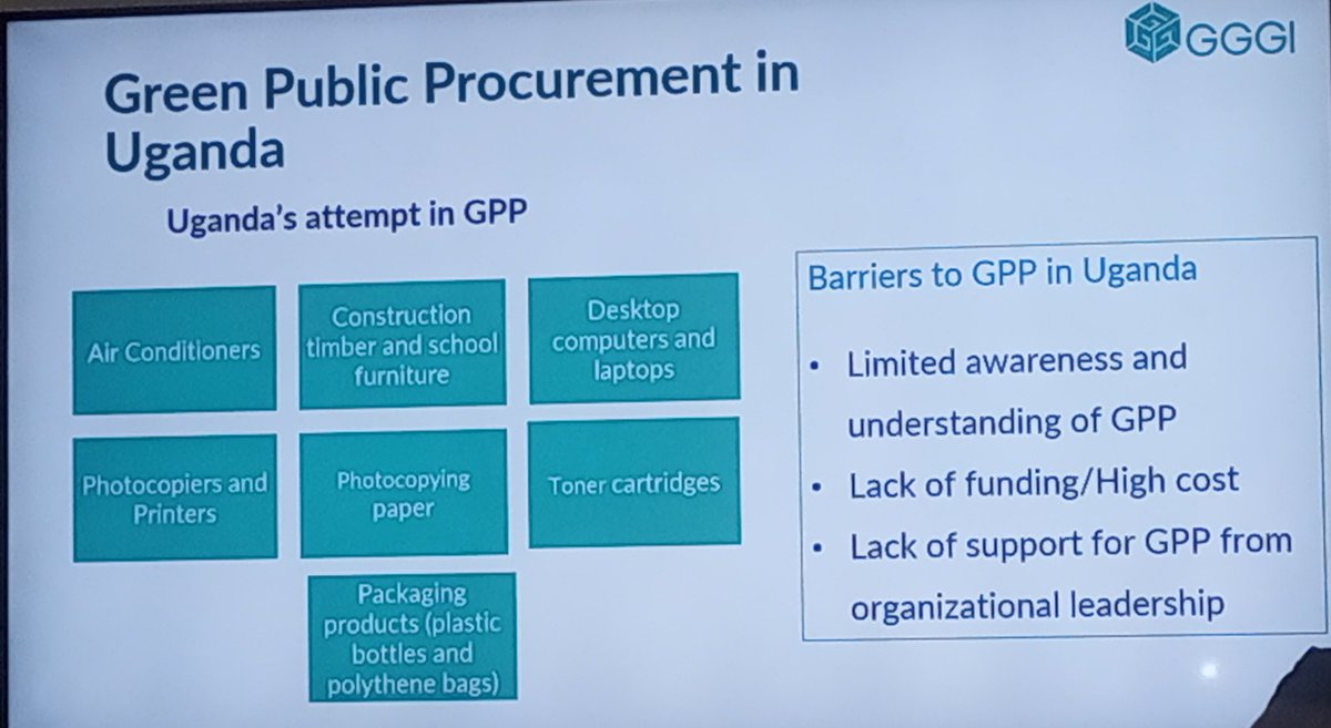 GggiUganda's tweet photo. Internal #capacitybuilding for #GGGIUganda team on #green #public #procurement in #Uganda
#greeinguganda
#UGGDS https://t.co/wBW0pS6IOe
