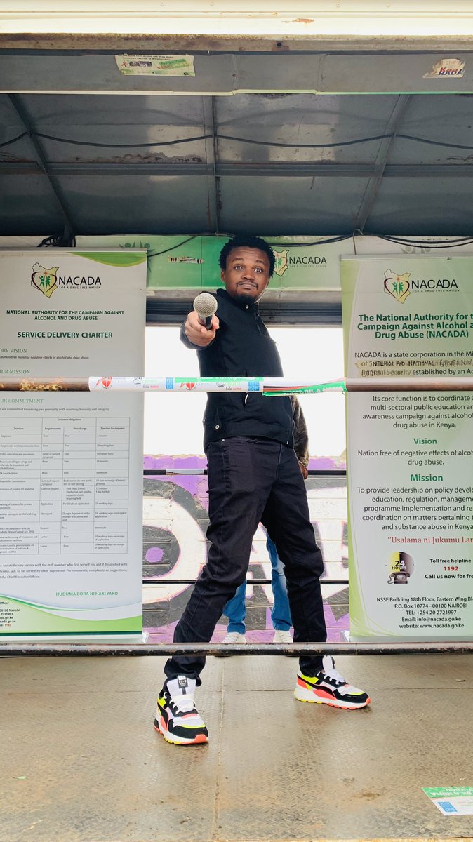 chipukeezyvini's tweet photo. Wacha tuingie ground @nacada.kenya 

In preparation for IDADA commemoration on Sunday26th June at UON Vice Chancellors Court you are all invited https://t.co/GRyUjmU9pa