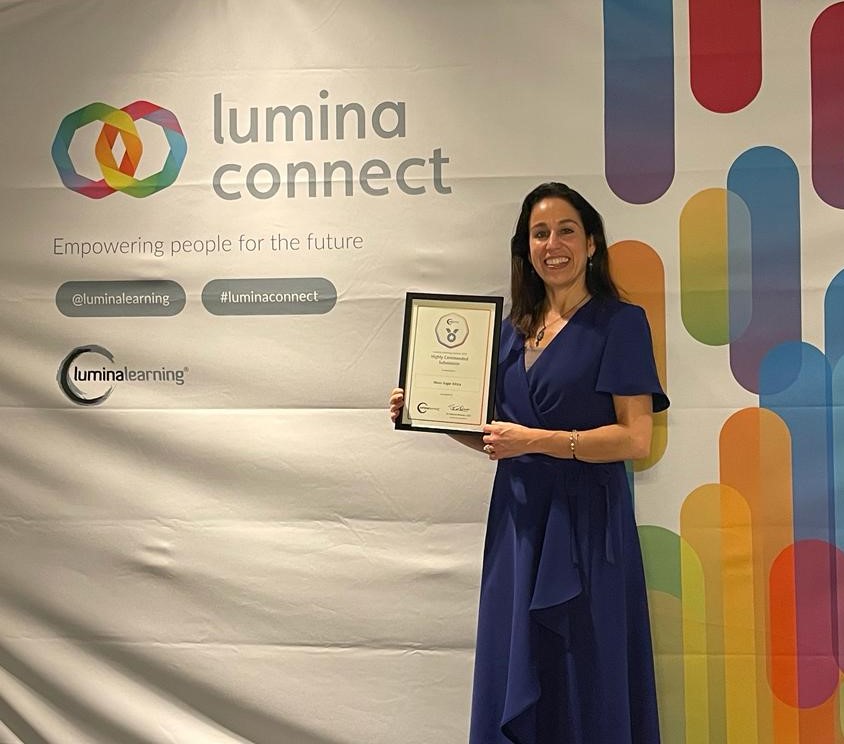 Yesterday, our CEO <a href="/NicoleSorrell_/">Nicole Sorrell</a> accepted two practitioners awards at #Luminaconnect2022 on behalf of our incredible #practitioners in South Africa. Congratulations to the practitioners from <a href="/IllovoSugarGrp/">Illovo Sugar Africa</a> and <a href="/RCLFOODS/">RCL FOODS</a> receiving the Highly Commended Submission Award 👏🎉