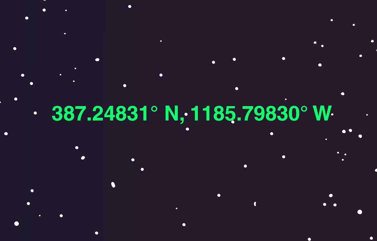cryptidfile's tweet photo. Step 6 - Coordinates (use clue from step 5)

If you searched, you wouldn't get a valid location. That's because there are too many numbers. If you take the "no ate" clue from previous step and removed the 8's here, you get the location of "AREA51" The password for final step. https://t.co/fLnKWrGrlR
