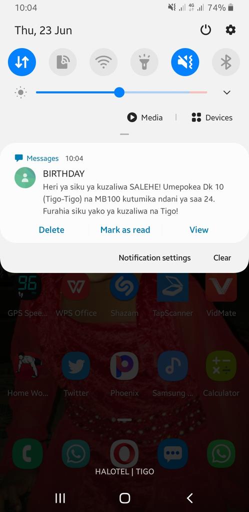 SaleheDaddy's tweet photo. Thanks for caring!

@Tigo_TZ 

Be blessed! https://t.co/EE87zvvmr2