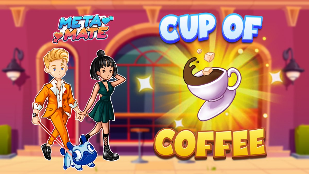 MetaMate_NFT's tweet image. ☕️ MetaMate Item: Cup of Coffee ️

🥤Each Cup of Coffee restores Darling 5 stamina

🎮 When participating in the minigame, players will randomly receive a Cup of Coffee.

🍀 If you&apos;re lucky, you can get more than 2 of those items
#MetaMate #Metaverse #socialfi #Free-to-play #P2E