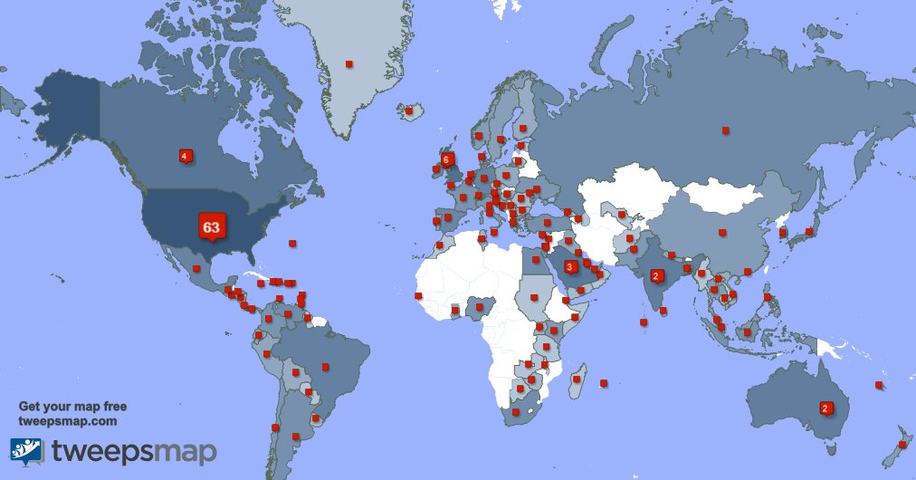 I have 5 new followers from Canada 🇨🇦, and more last week. See tweepsmap.com/!DivaUSA