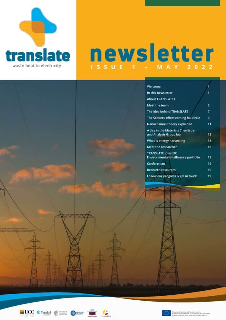 📢We're excited to publish our 1st annual newsletter! Inside you'll meet our team, learn about the theory underpinning our device, where the idea for TRANSLATE originated, & much more. ♨️♻️⚡️ translate-energy.eu/translate-news… #WasteHeatRecovery #TranslateEnergy #EUfunded