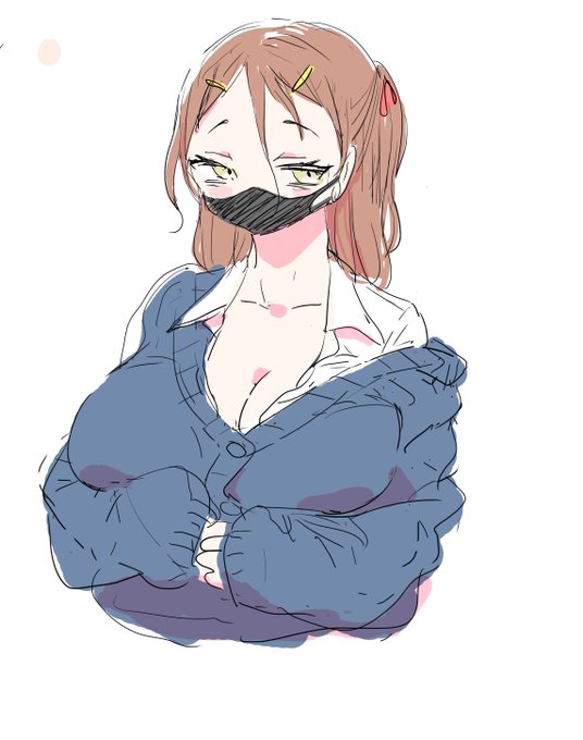 落書きマスクガール