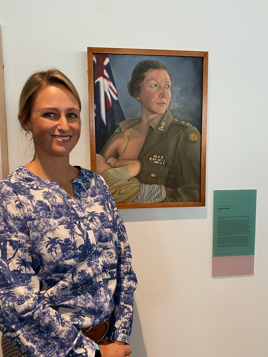 Today I had the pleasure of attending the launch of <a href="/AWMemorial/">Aust War Memorial</a>’s Napier Waller Art Prize at <a href="/Aust_Parliament/">Australia</a>. The awards are an opportunity for current &amp; former ADF to share stories through art. Congratulations to this year’s winner, Anneke Jamieson, &amp; to all artists involved.