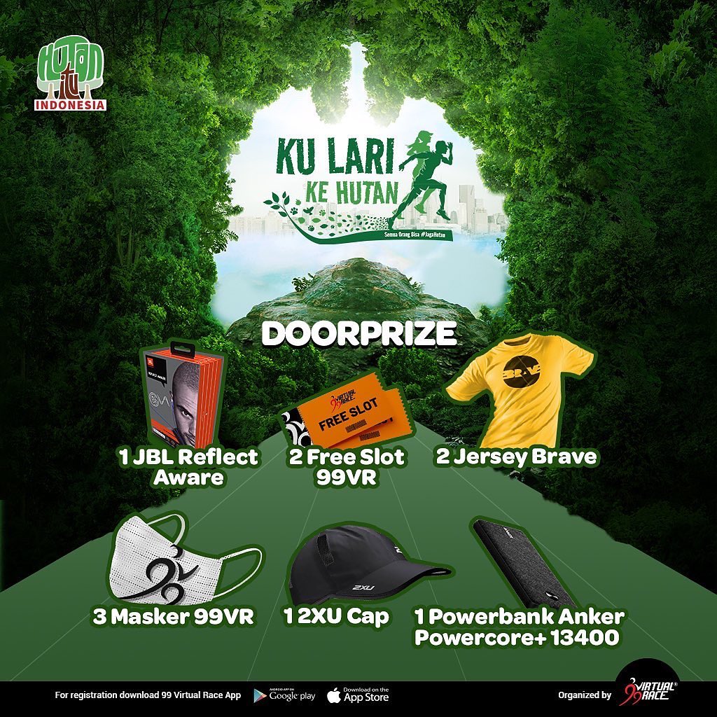 LarikuInfo's tweet photo. π½
π³ Ku Lari Ke Hutan
ποΈ 07-21 Agustus 2022
π 7K/14K/21K
π Charity/Virtual Run
π€ Bebas / Anywhere
π
π§Ώ https://t.co/NemGD4nmA0 οΈβοΈ
πΊ
πΊ
β’β’β’β’
#KuLariKeHutan #HutanItuID #99VR #LariKuinfo #CharityRun https://t.co/9fPT2SAriR https://t.co/s3QIXiAjun