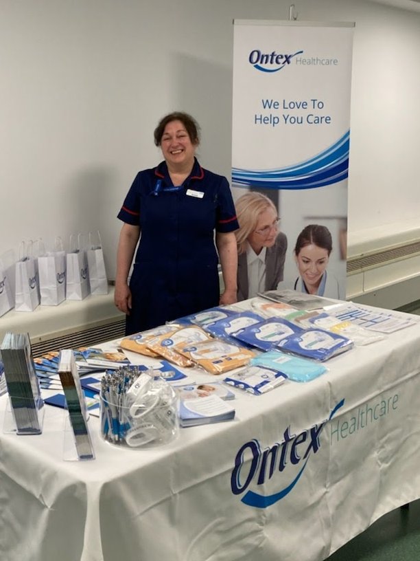 ESNEFT_fallstop's tweet photo. This is Teresa our Continence Nurse Specialist - please pop down to see her today in the Education Centre in Ipswich for updates and information regarding latest products and best practice 👏#harmfreecare https://t.co/pklvONohI3