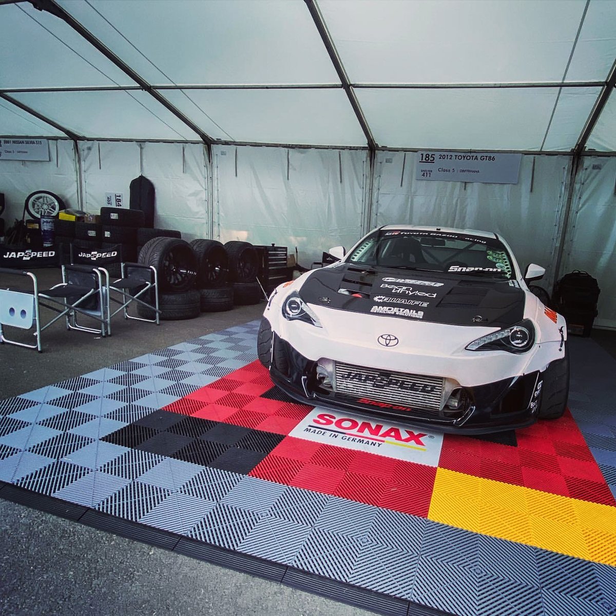 Japspeed's tweet image. #repost @PaulSMOKEYSmith "All set for the first day of action here at Goodwood Festival of Speed!" 💨🏁 @fosgoodwood  

japspeed.co.uk

#japspeed #teamjapspeed #drift #drifting #driftcar #goodwoodfestivalofspeed #goodwood #fos #motorsport #toyotagt86 #jz #modified #jdm