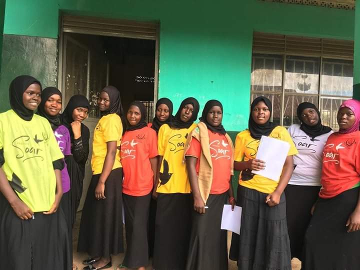 OpenSpaceUganda's tweet photo. BODY: With puberty, so come many confusing changes. As #ProjectSoar, we ensure the girl child understands &amp;appreciates her body, and manages her menstruation efficiently with value for her health &amp; wellness.
#ThrowbackThursday 
#SDG3
#OpenSpaceUG https://t.co/WUvHbq1CmP