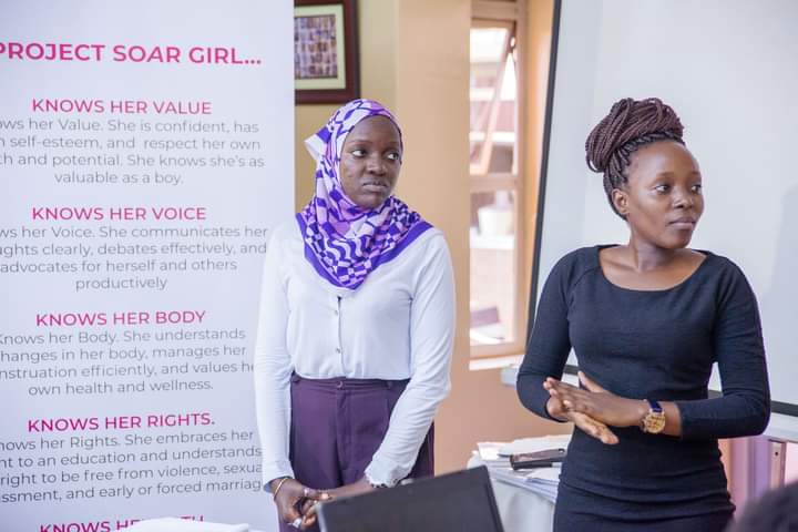 OpenSpaceUganda's tweet photo. Pictorial: #ProjectSoar team and beneficiaries.
#ThrowbackThursday 
#SDG5
#SDG4
#OpenSpaceUg https://t.co/YWscI2Ewmy