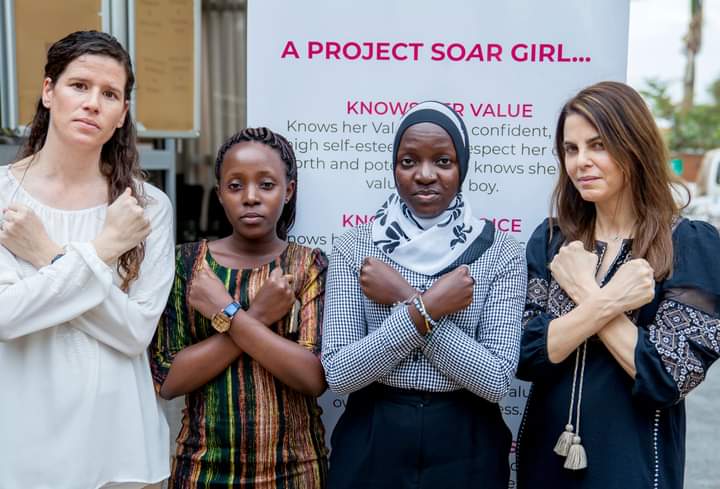 OpenSpaceUganda's tweet photo. Pictorial: #ProjectSoar team and beneficiaries.
#ThrowbackThursday 
#SDG5
#SDG4
#OpenSpaceUg https://t.co/YWscI2Ewmy