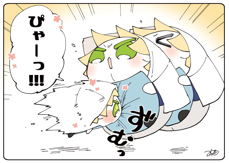 とある本丸のひと休み317「再会・こもちんばの本丸」
嬉しさ爆発のこもちんばちゃん。左右との再会は激しめです…!!😳😳
#とある本丸のひと休み https://t.co/5sRUOOPBFr